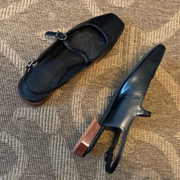 Sanctuary Black Slingback Heels - Picture 5 of 8